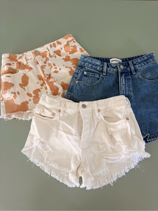 We The Free Pants - Lot of 3 Shorts - Altar’d State, Free People, Princess Polly
